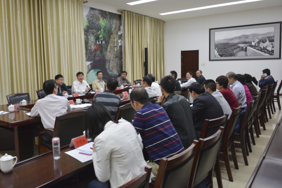 >廣安市委組織部考察團(tuán)來學(xué)院考察