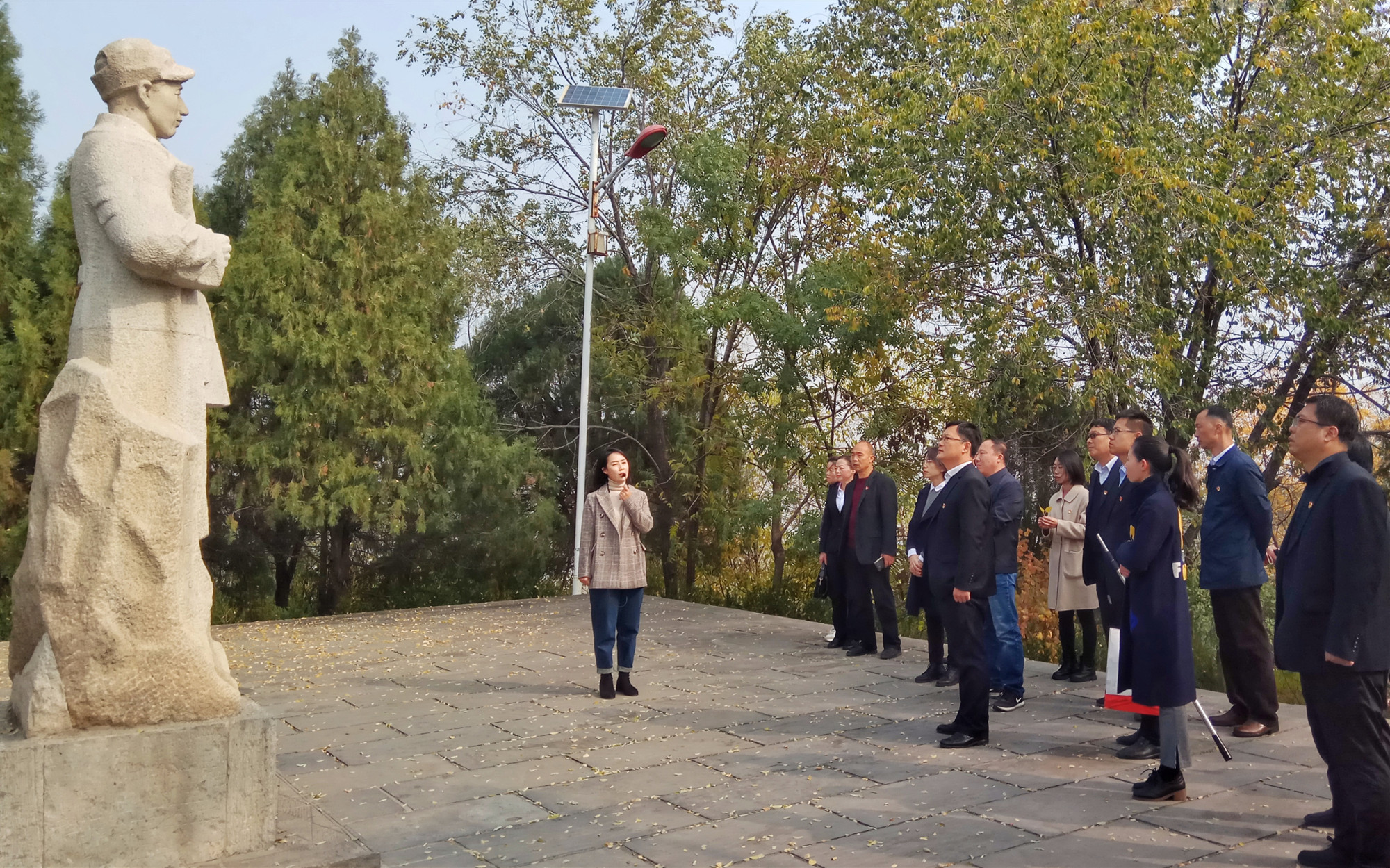 >弘揚革命精神 堅定理想信念——我院開展主題黨日活動