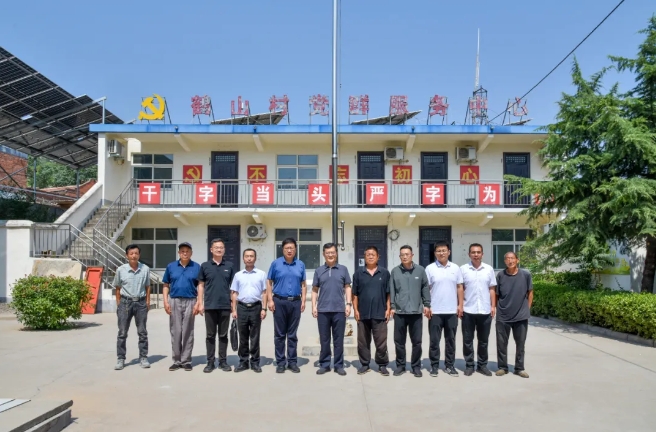 >我院常務(wù)副院長魯紅杰赴林州市桂林鎮(zhèn)鶴山村開展調(diào)研工作